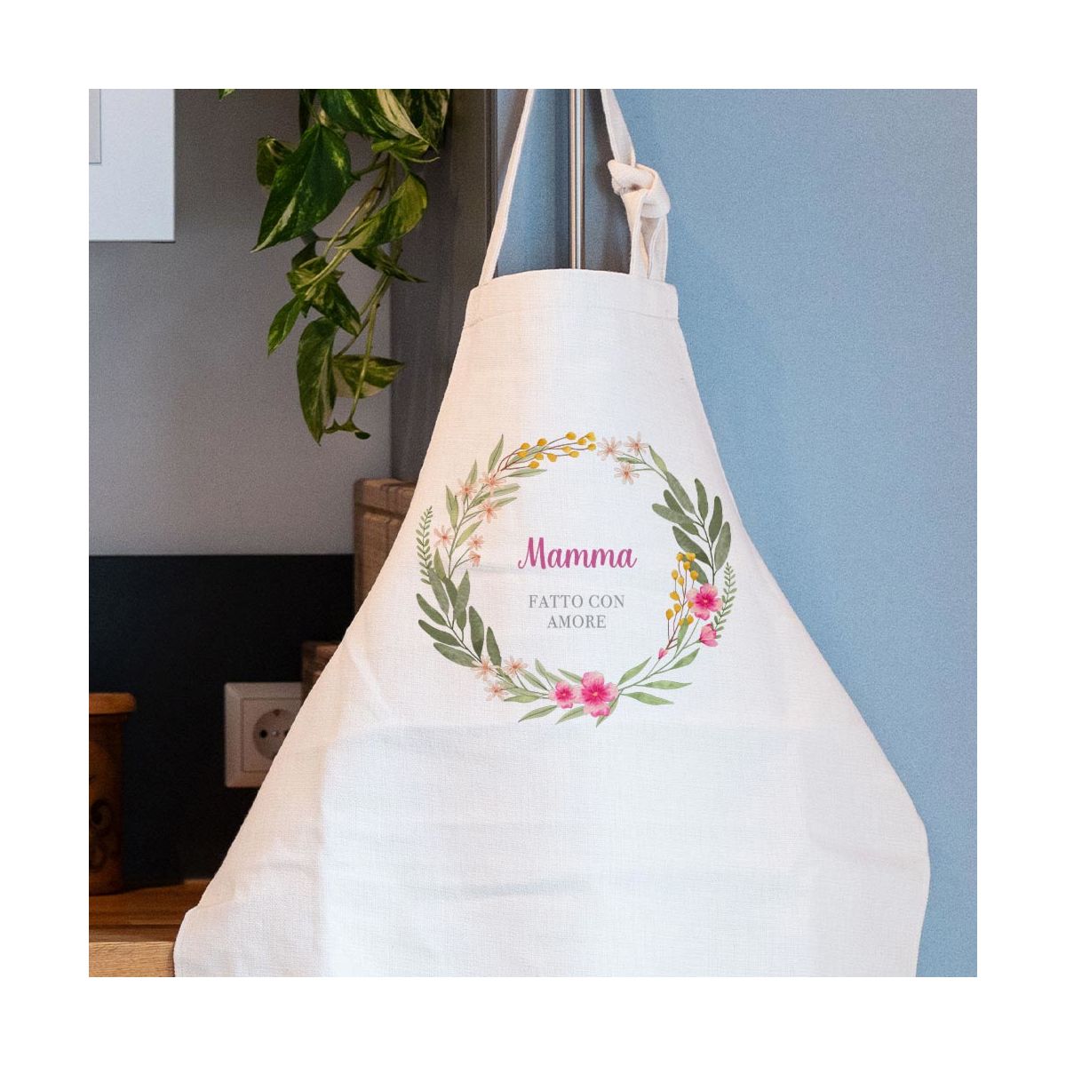 Grembiule da cucina per bambini personalizzato con foto