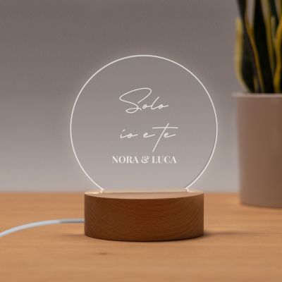 Lampada LED Rotonda Personalizzata Lampada LED Rotonda Personalizzata
