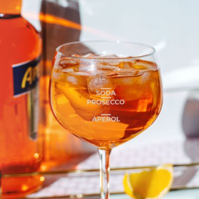 Bicchiere Spritz Aperol Personalizzato