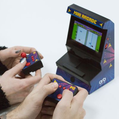 regali per lui mini arcade console con doppio controller