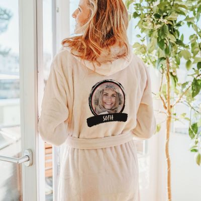 Accappatoio Personalizzato con Foto e Testo Accappatoio Personalizzato con Foto e Testo