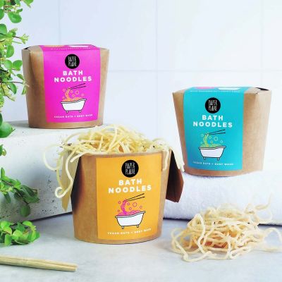Noodles da Bagno in Stile Asiatico Noodles da Bagno in Stile Asiatico