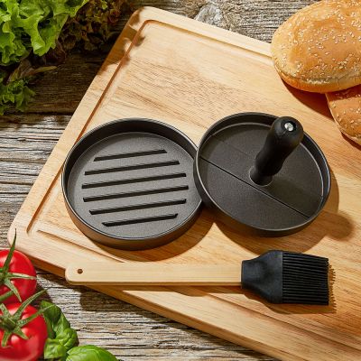 Pressa per Hamburger BBQ con Accessori Pressa per Hamburger BBQ con Accessori
