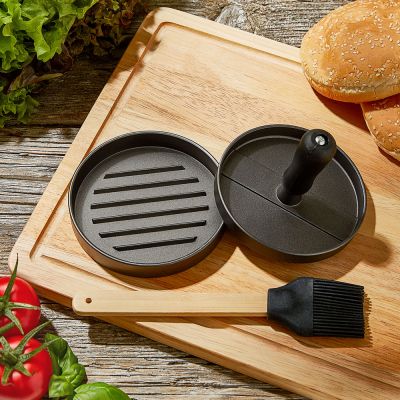 Pressa per Hamburger BBQ con Accessori