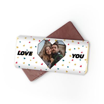 Cioccolato personalizzabile con foto e testo Cioccolato personalizzabile con foto e testo