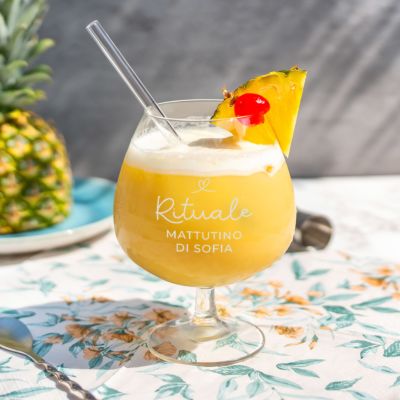 Bicchiere da Cocktail Personalizzato con Testo