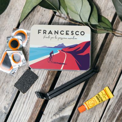 Kit di Riparazione per Bici Personalizzato con Nome