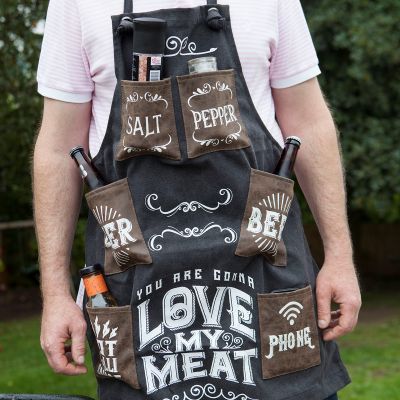 Grembiule da Barbecue You Are Gonna Love My Meat Grembiule da Barbecue You Are Gonna Love My Meat