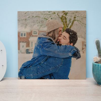 Personalisierbares Foto Holzbild Stampa su Legno con Foto
