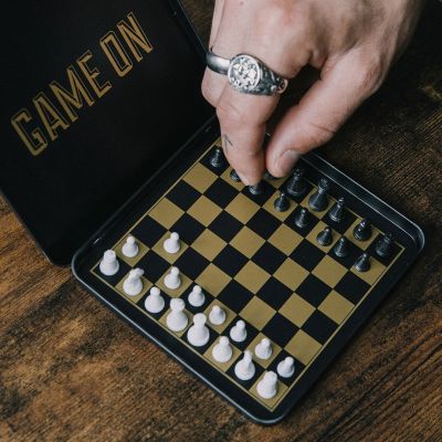 Gioco Di Scacchi Magnetici Portatile – Scacchiera Con Pezzi Magnetici – Da Viaggio