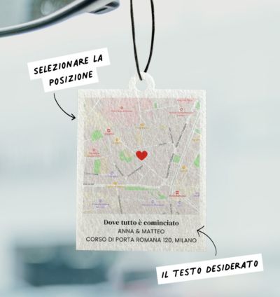Profumatore Auto Personalizzato Dove tutto è iniziato