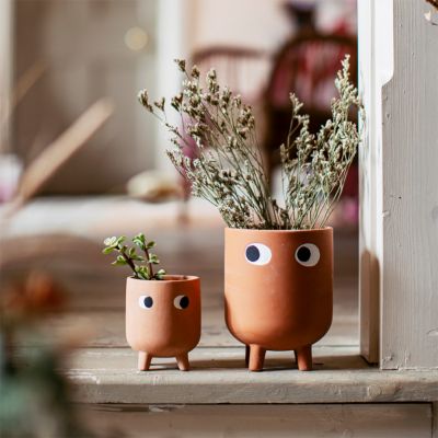 Vaso da Fiori in Terracotta Leggy