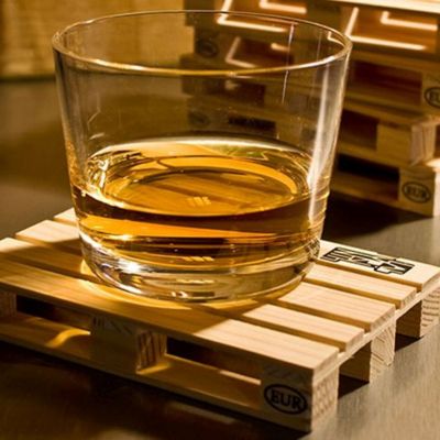 Set 5 Sottobicchieri Mini Pallet Set 5 Sottobicchieri Mini Pallet