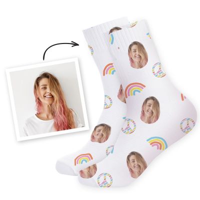 Calzini Personalizzati con Faccia e Sfondi Divertenti Calzini Personalizzati con Faccia e Sfondi Divertenti