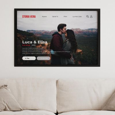 Poster Personalizzato in Stile Netflix Poster Personalizzato in Stile Netflix