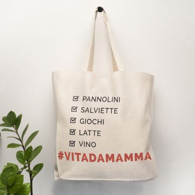 regali per la mamma borsa checklist personalizzabile