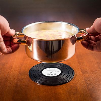 Schallplatten Topfuntersetzer Sotto Piatto Vinile