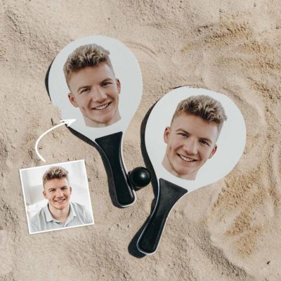 Set da Racchette Beach Tennis Personalizzati con due Facce