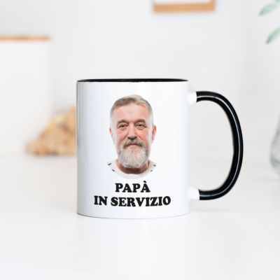 Tazza Personalizzata con Faccia e Testo