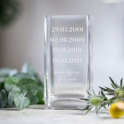 Vaso con Date Importanti 