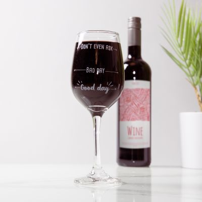 Calice da Vino Good Day Bad Day Calice da Vino Good Day Bad Day