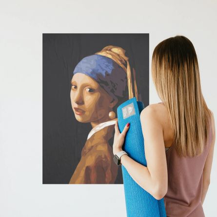 Pittura di Capolavori dell'Arte con i Numeri
