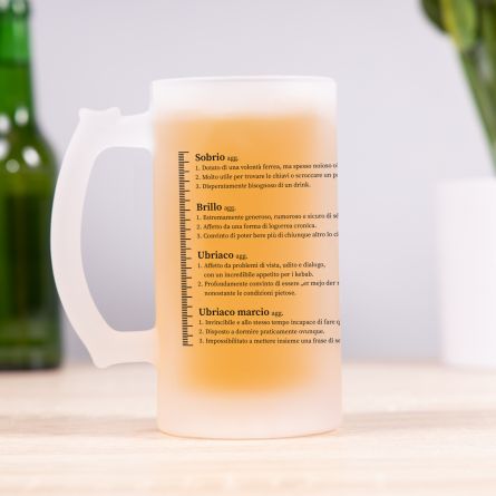 Boccale da Birra con Livelli di Bevuta