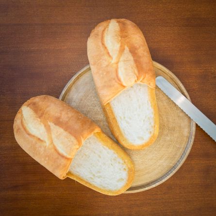 Pantofole al pane bianco