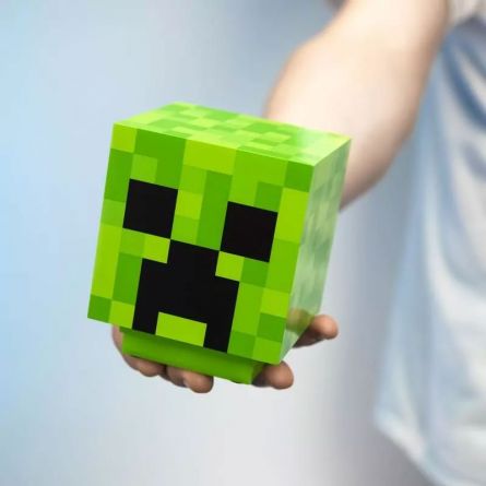 Lampada Creeper Minecraft