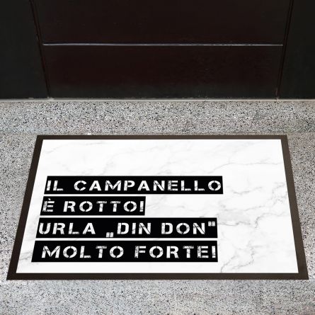 Zerbino Personalizzabile In Marmo-Design