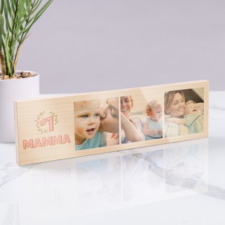Quadro in Legno Lungo Migliore Mamma