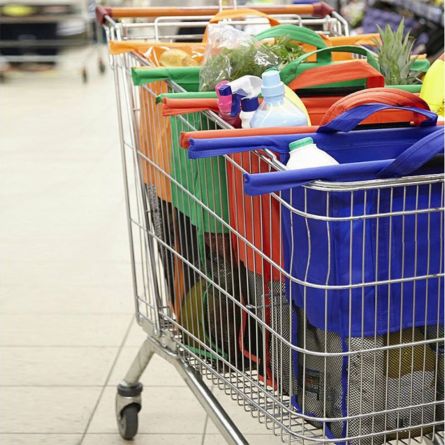 La multi-borsa per il carrello della spesa