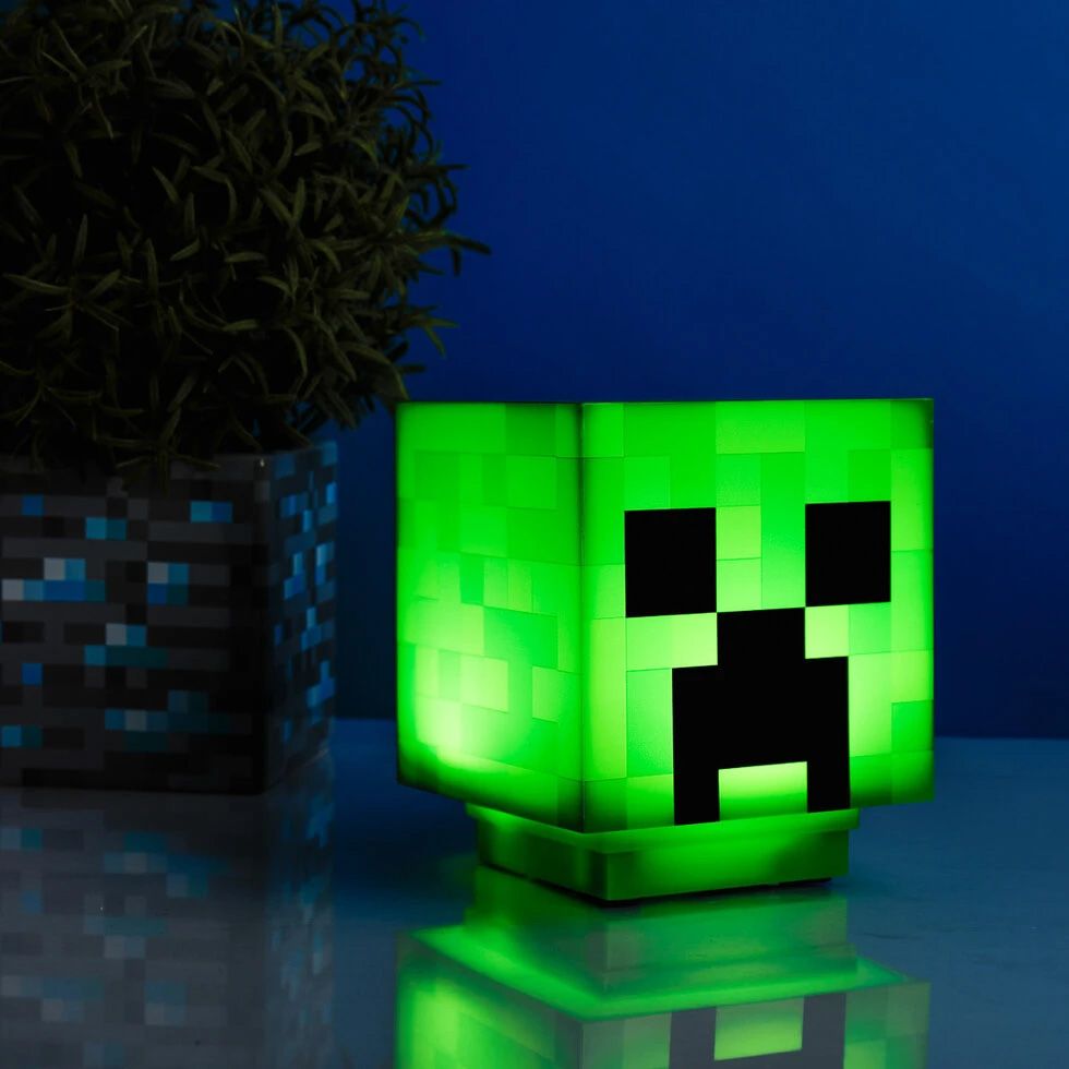 Lampada Creeper Minecraft Troppotogo Lampada Creeper Minecraft Troppotogo