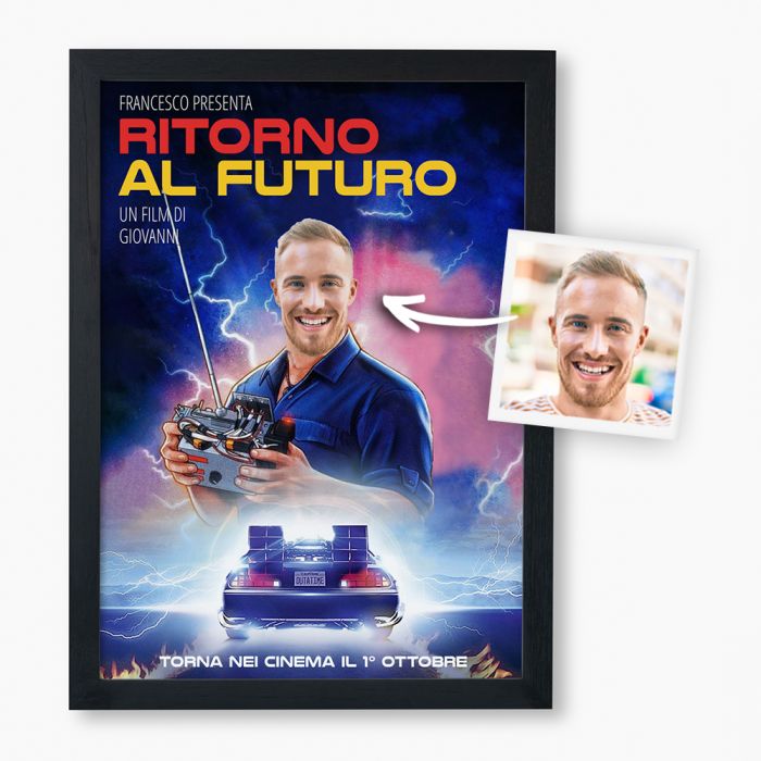 Poster Personalizzato di Ritorno al Futuro