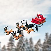 Drone Babbo Natale Volante