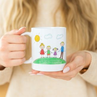 Tazza con recensione personalizzata con nome per amici e colleghi