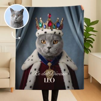 Coperta Personalizzata Animale domestico con Costume