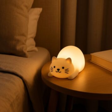 Luce Notturna a forma di Gatto
