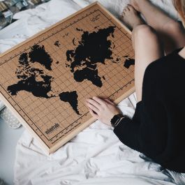 Cartina Geografica Mondo Sughero