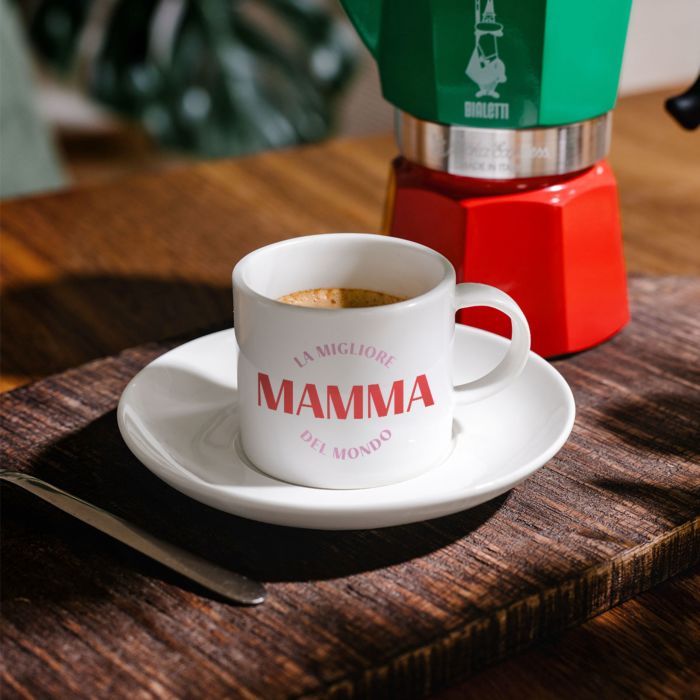 Tazzina Da Caffè Personalizzata Con Piattino – Nome ELISA, Regalo Ideale Per Compleanni E Festività, Lavabile In Lavastoviglie - 2
