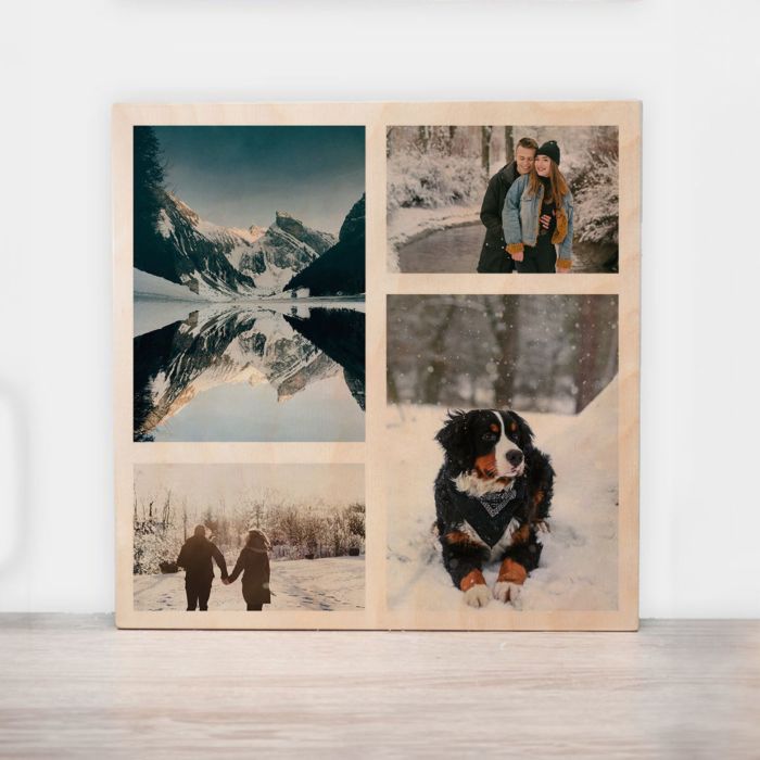 Stampa su Legno con 4 Foto main product photo