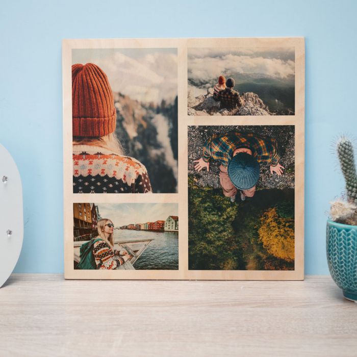 Stampa su Legno con 4 Foto main product photo