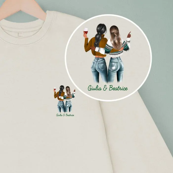 Felpa personalizzata con foto discount
