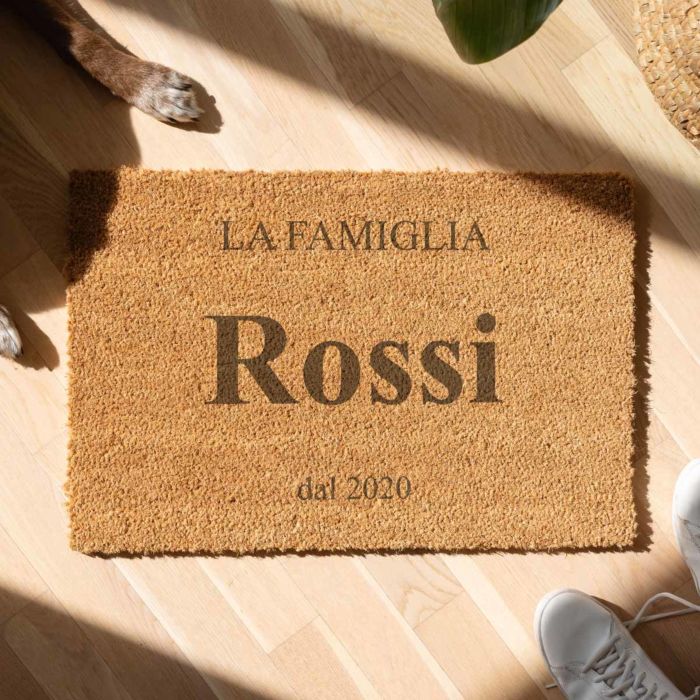 Zerbino in Fibra di Cocco Personalizzato con Nome main product photo