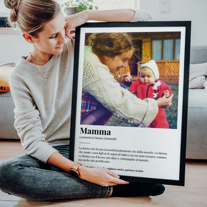 Poster Personalizzato con Foto e Definizione main product photo