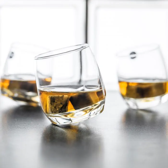 Set di 6 Bicchieri da Whisky Dondolanti