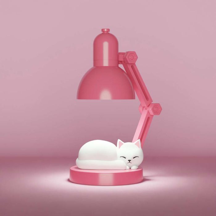 Mini Lampada Gatto