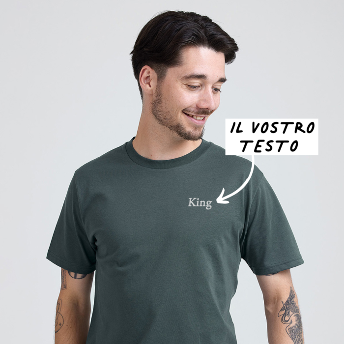 ESPRIT Maglietta Uomo Con Ricamo - Modello 042ee2k302, Cotone, Regular Fit