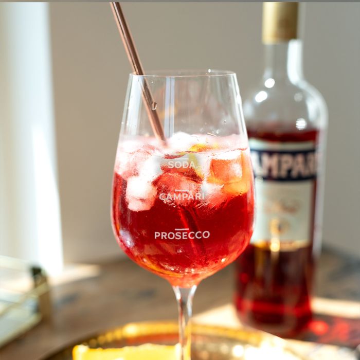 Bicchiere Campari Personalizzato