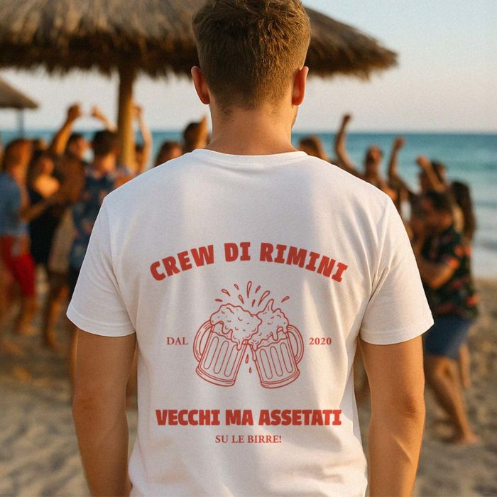 Maglietta Personalizzata con Drink e Testo